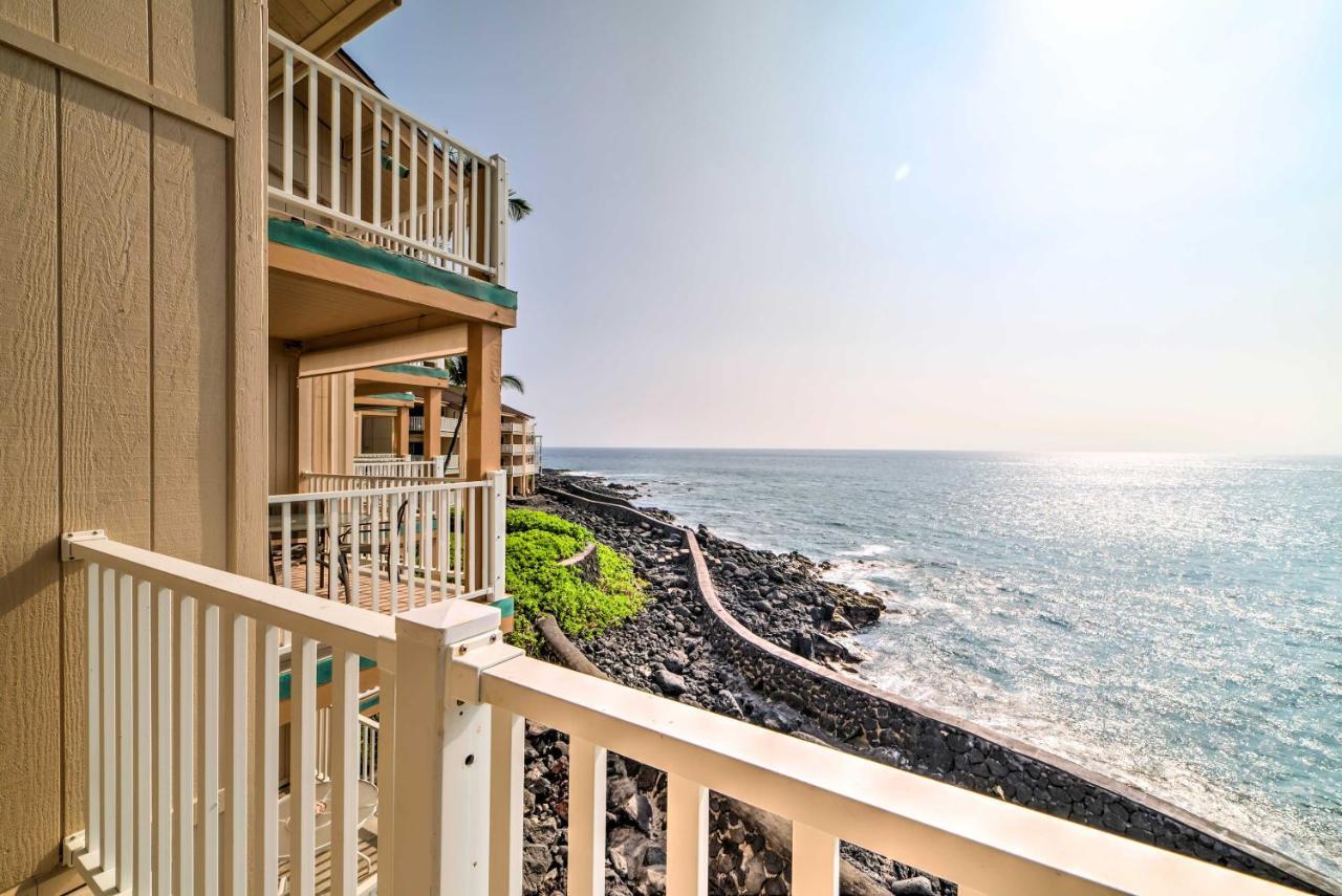 Oceanfront Kailua-Kona Townhome With Pool And Views! Exterior photo