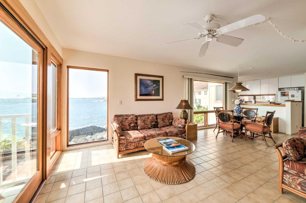 Oceanfront Kailua-Kona Townhome With Pool And Views! Exterior photo
