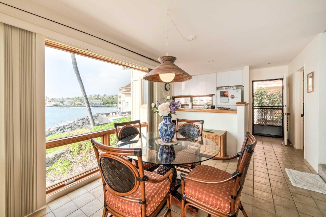 Oceanfront Kailua-Kona Townhome With Pool And Views! Exterior photo