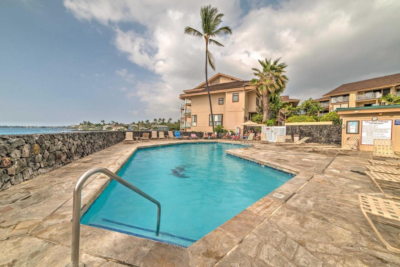 Oceanfront Kailua-Kona Townhome With Pool And Views! Exterior photo